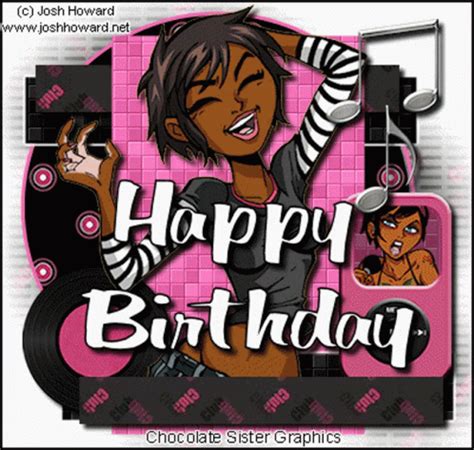 happy birthday black girl gif|Black Girl Animated Happy Birthday GIF